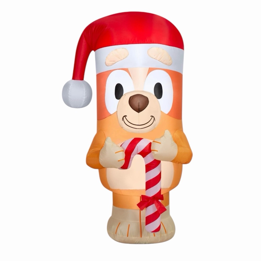 Gemmy Bingo Christmas Inflatable 5 FT Lighted Holiday Decor Outdoor/Indoor Bluey